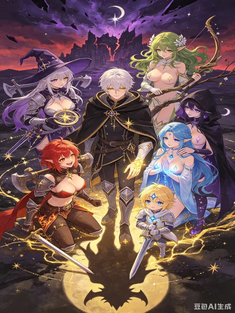 After the devil disguised as a magical girl