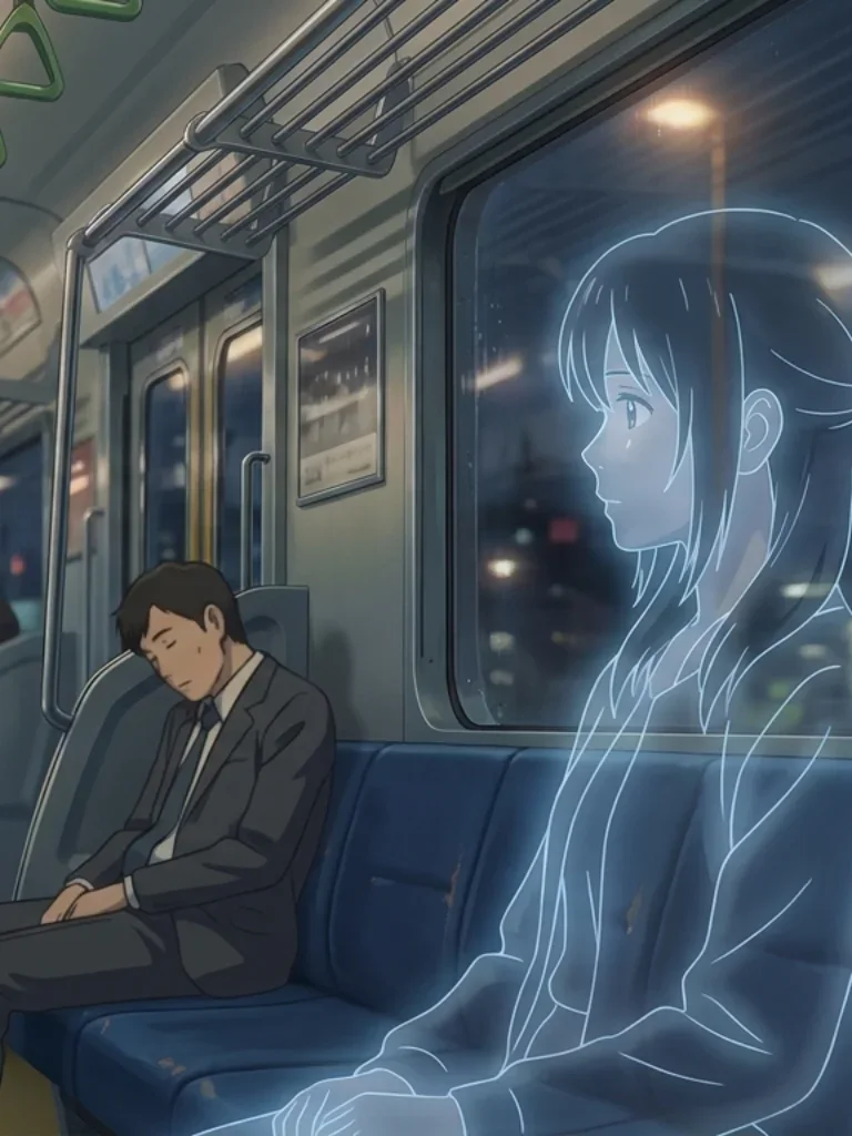 Being trained by a transparent slut on the train