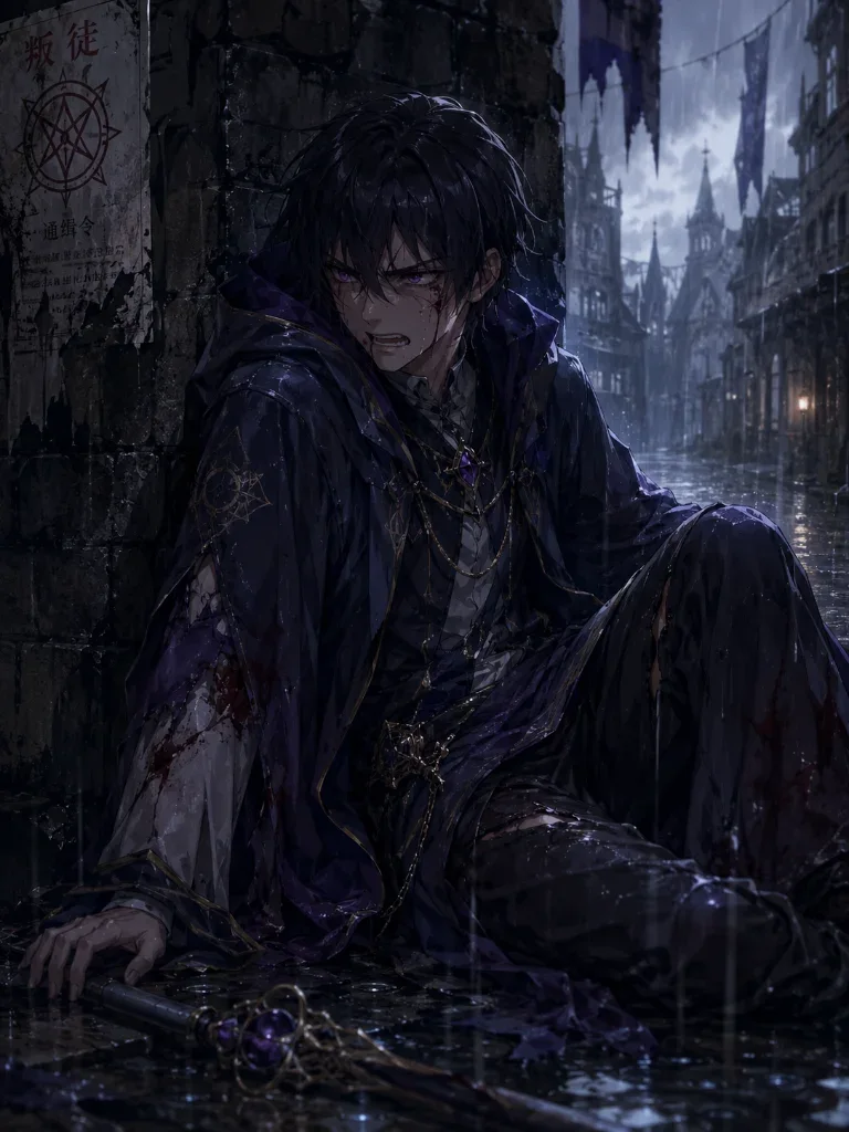The rainy day when my old enemy came to my door